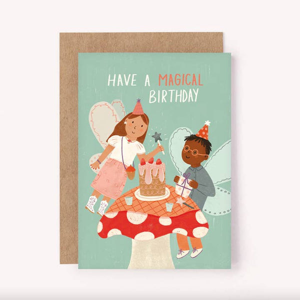 LSS Card - Kid's Birthday Fairy Party