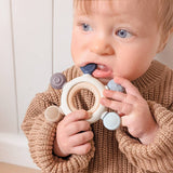 Multi-Surface Teething Wheel - Steel Blue