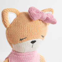 Knitted Animal Toy - Frankie the Fox