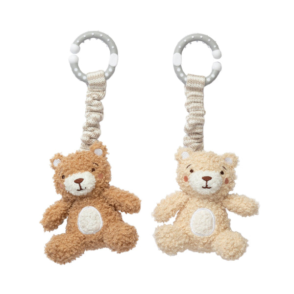 2pk Stroller Toy - Cuddly Bears