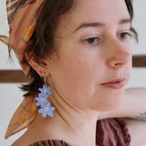 Australian Wildflower Earrings - Sun Orchid