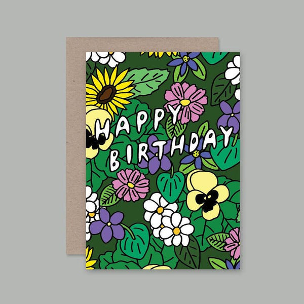 Ahd Paper Co - Happy Birthday Green