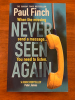 Finch, Paul - Never Seen Again (Paperback)