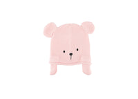 Teddy Knitted Hat - Pink