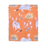 Australian Linen Tea Towel - Bilby