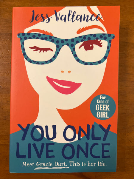 Vallance, Jess - Gracie Dart 01 You Only Live Once (Paperback)