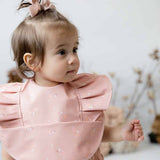 Frill Snuggle Bib - Daisy