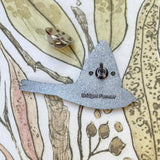 Bridget Farmer Enamel Pin In Flight - Welcome Swallow