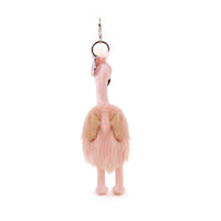 Bag Charm - Gloria Flamingo