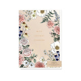 Typoflora Card - Sympathy Roses