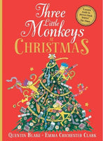 Hardcover - Blake, Quentin - Three Little Monkeys at Christmas