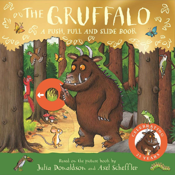 Board Book - Donaldson, Julia - Push Pull Slide Gruffalo