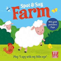 Board Book - Spot & Say - Farm