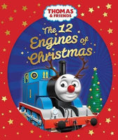 Board Book - Thomas & Friends - 12 Engines of Christmas