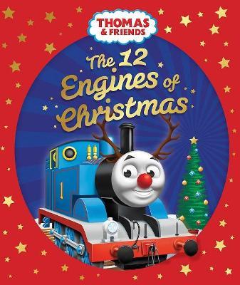 Board Book - Thomas & Friends - 12 Engines of Christmas