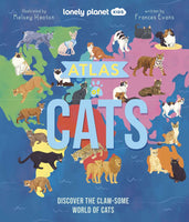 Hardcover - Lonely Planet - Atlas of Cats