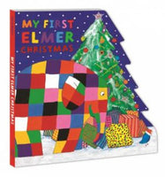 Board Book - My First Elmer Christmas