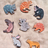 Australian Animal Pin - Wombat