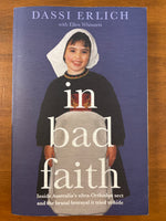 Erlich, Dassi - In Bad Faith (Trade Paperback)