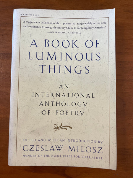 Milosz, Czeslaw - Book of Luminous Things (Paperback)