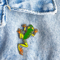 Braw Enamel Pin - Green Tree Frog