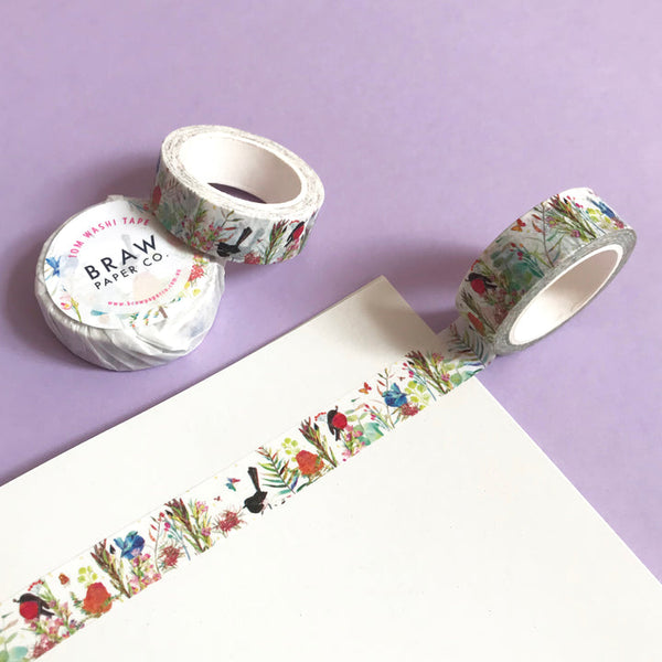 Braw Washi Tape - Native Garden