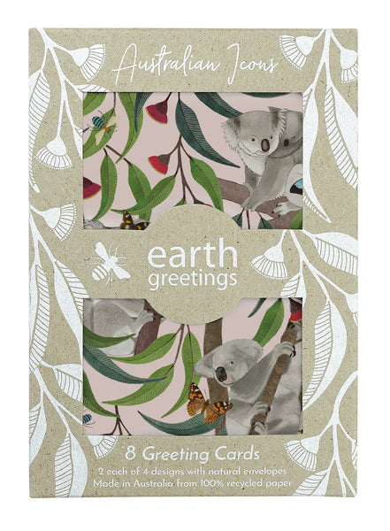 Earth Greetings Assorted Card Pack - Australian Icons