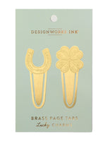 Brass Page Tabs - Lucky Charms