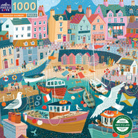 1000 Pc Puzzle - eeBoo - Seaside Harbor