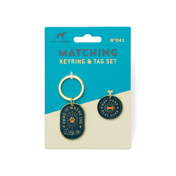 Keyring & Dog Tag Set