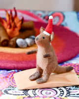 Felt Ornament - Aus Kangaroo