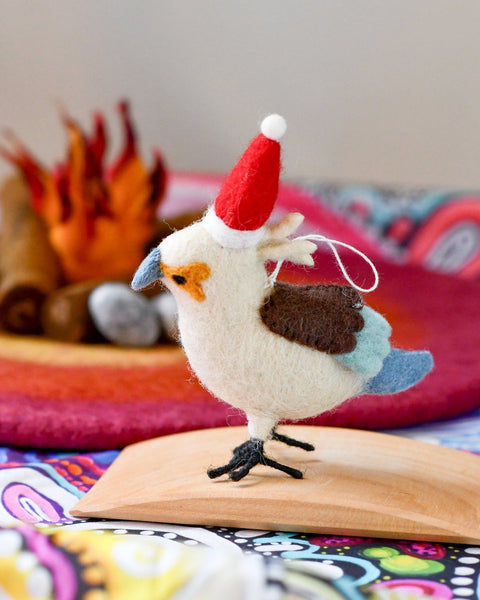 Felt Ornament - Aus Kookaburra