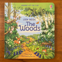 Usborne Lift the Flap - Look Inside the Woods (Board Book)