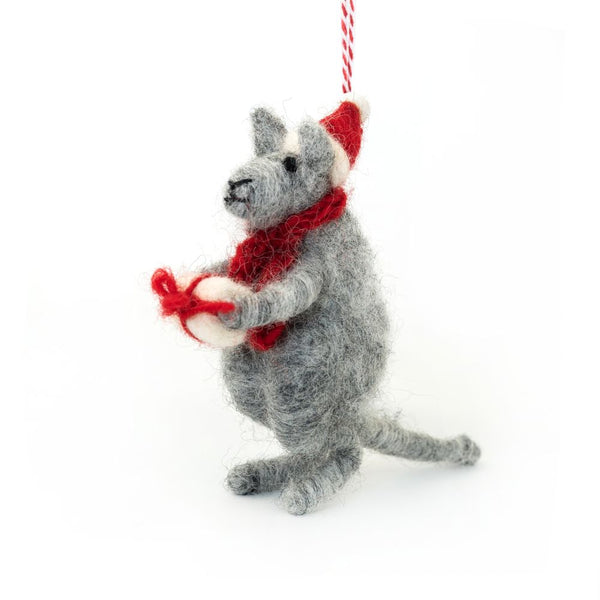 Felt Ornament - Aus Kangaroo Kevin