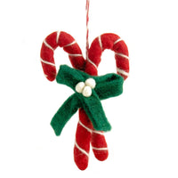 Felt Ornament - Candy Cane