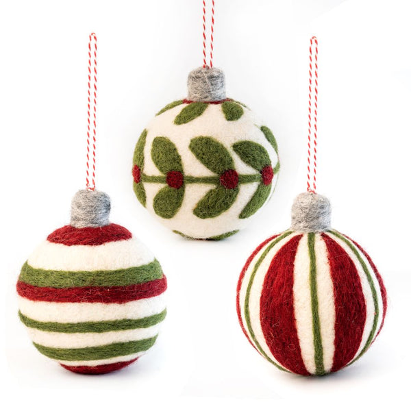 Felt Ornament - Baubles