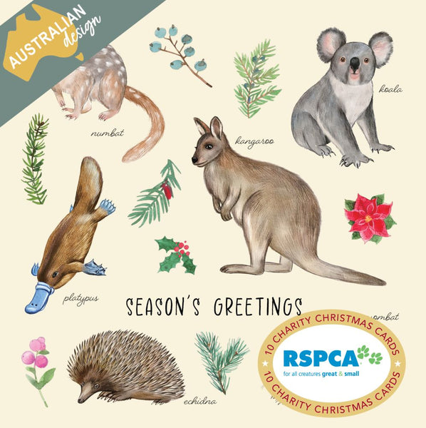 Christmas Card Pack - Australian Fauna