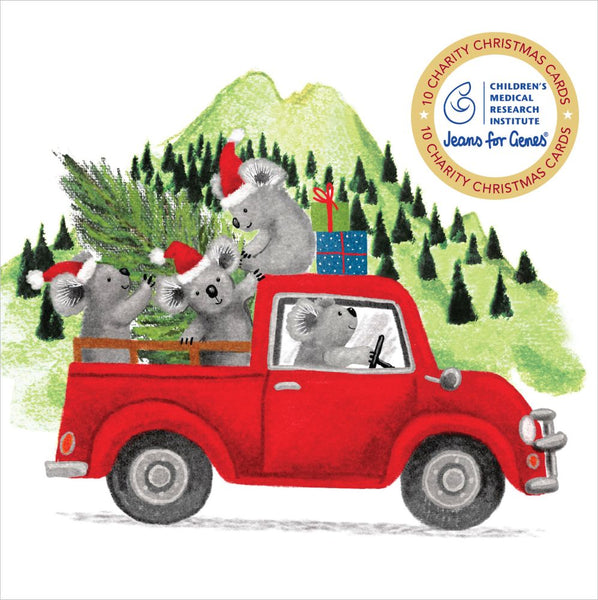 Christmas Card Pack - Koala Trees