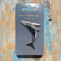 Braw Enamel Pin - Humpback Whale