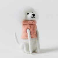 Felt Figurine - Dog Chloe