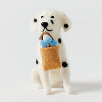 Felt Figurine - Dog Spotty