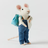 Felt Figurine - Mouse Harold