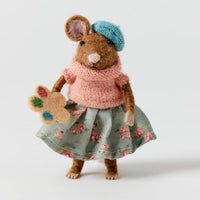 Felt Figurine - Mouse Myrtle