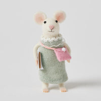 Felt Figurine - Mouse Audrey