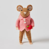 Felt Figurine - Mouse Wendy