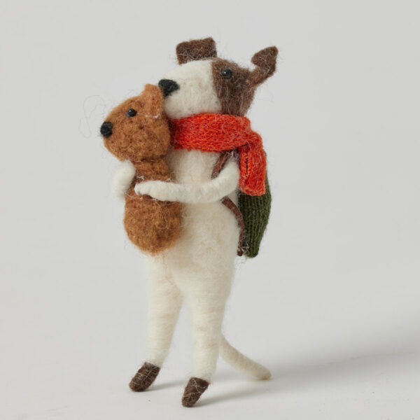 Felt Figurine - Dog Tony