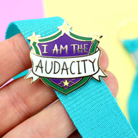 Jubly Umph Lapel Pin - I Am the Audacity