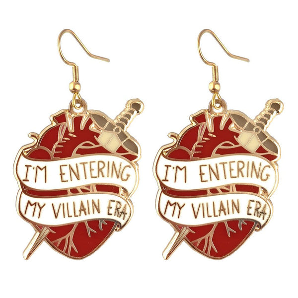 Jubly Umph Earrings - Entering My Villain Era