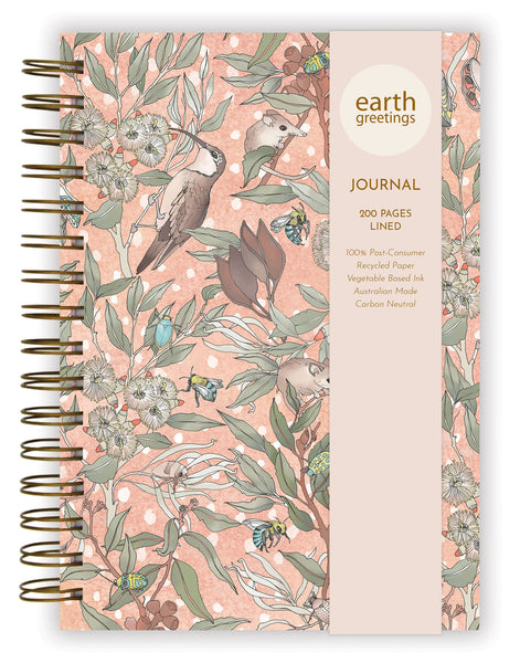 Earth Greetings Lined Journal - Pollinators