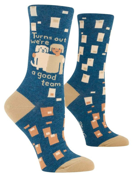 Blue Q Women's Socks - We're a Good Team